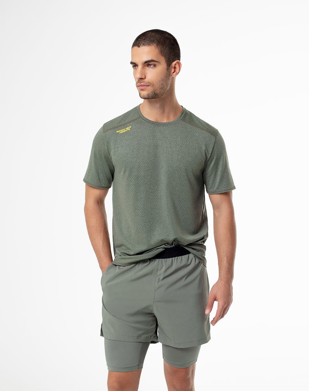 Pantaloneta Verde Deportiva GEF Gef Colombia