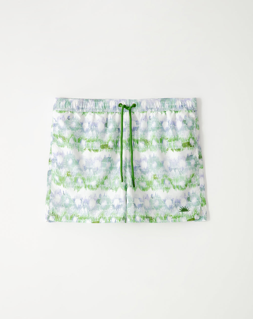 Short pantaloneta blanco estampado