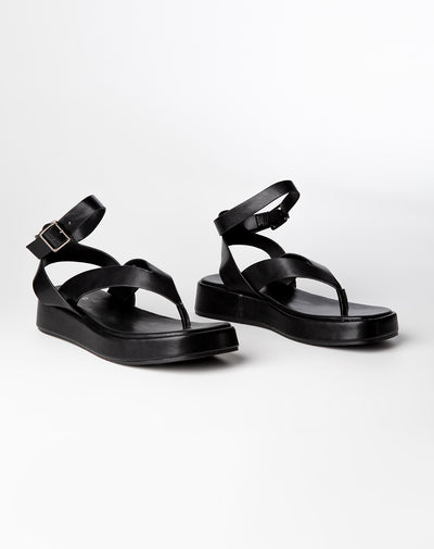 Sandalias negras