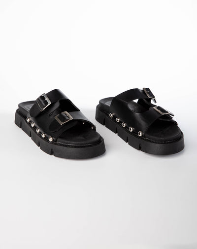 Sandalias negras