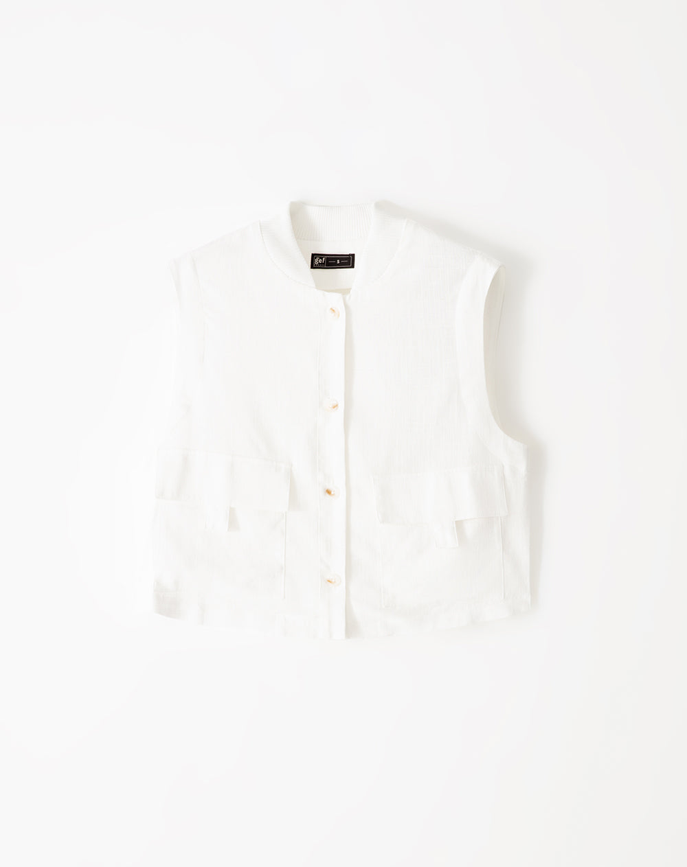 Camisa relaxed fit blanca