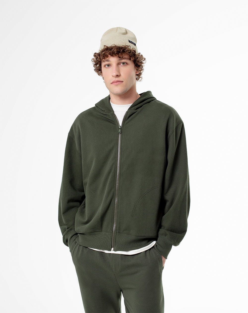 Buzo regular fit verde