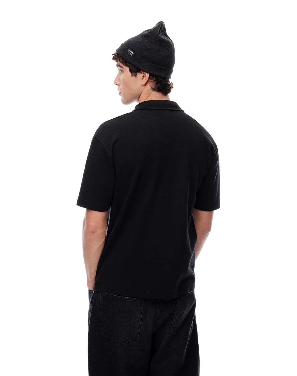 Polo Figup Figup regular fit negra