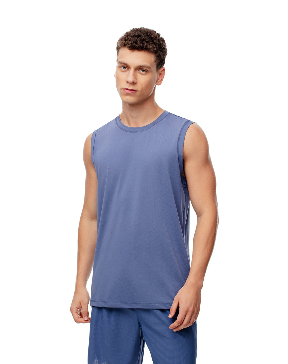 Camiseta regular fit azul