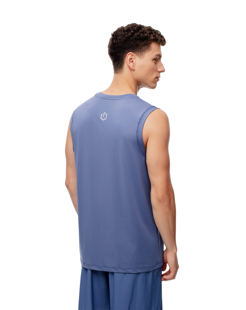 Camiseta regular fit azul