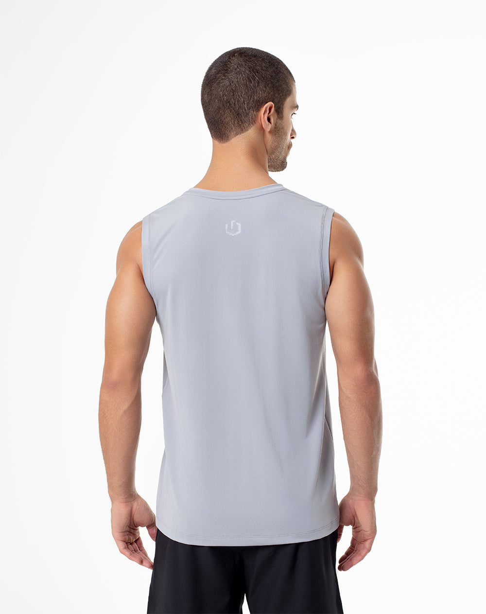 Camiseta regular fit gris