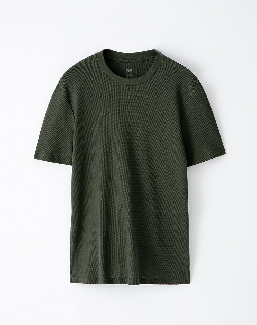 Camiseta oversized fit manga corta verde