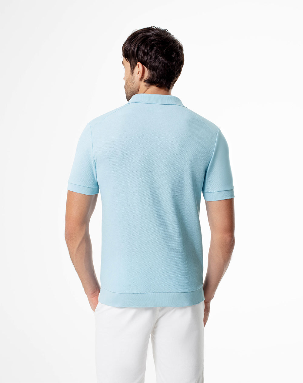 Polo regular fit azul