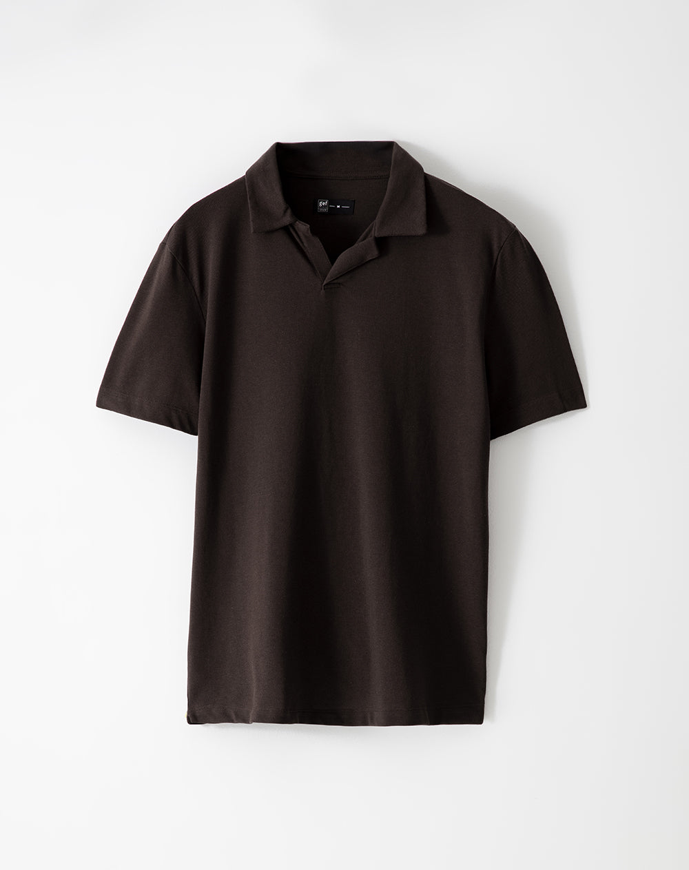 Polo regular fit chocolate