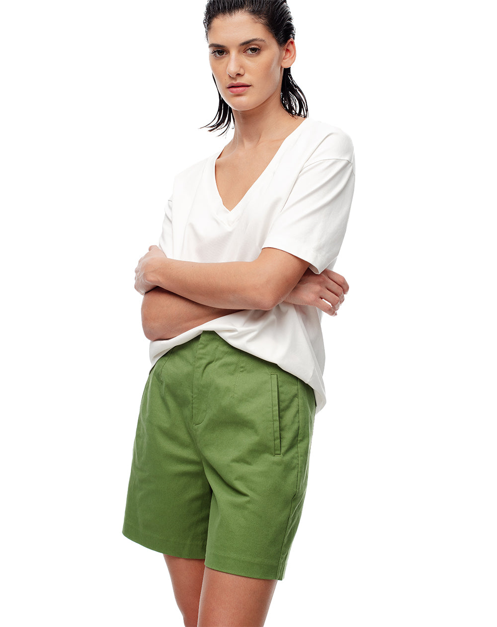 Short pantaloneta verde