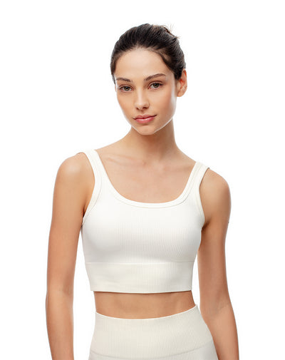 Crop top blanco