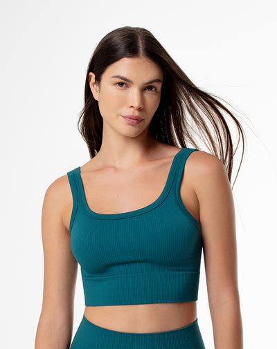 Crop top verde