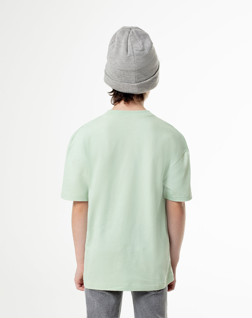 Camiseta fit manga corta verde
