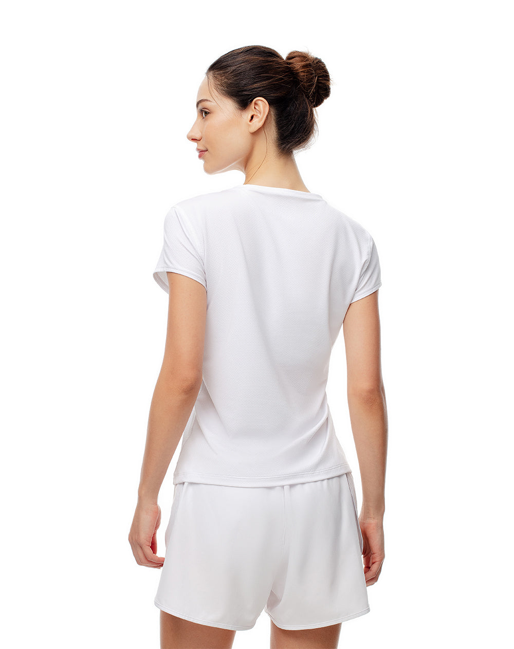 Camiseta Lara regular fit manga corta blanca