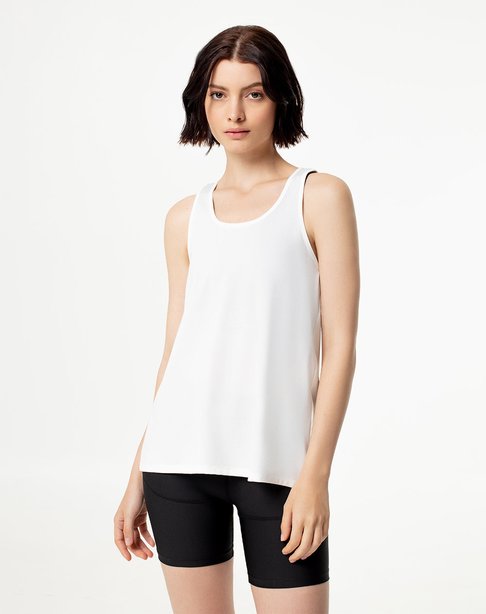 Camiseta regular fit blanca