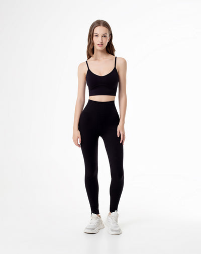 Legging tiro alto negro