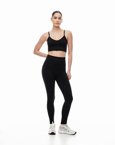 Legging tiro alto negro