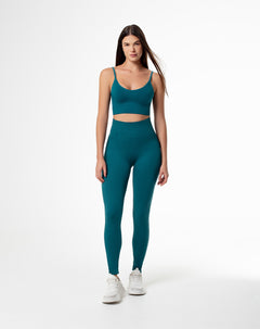 Legging tiro alto verde