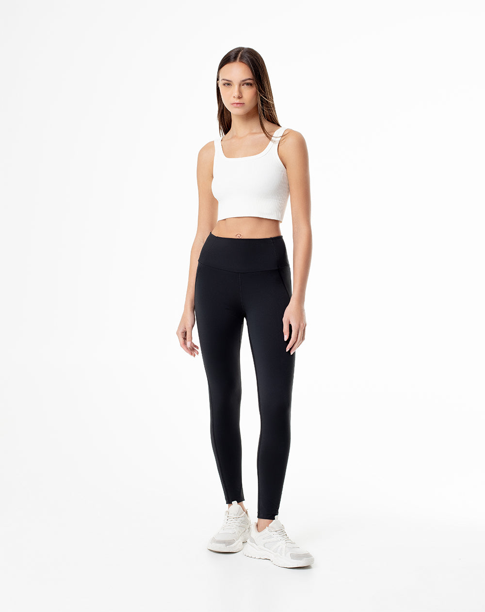 Legging tiro medio negro