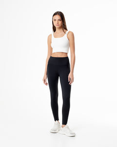 Legging tiro medio negro