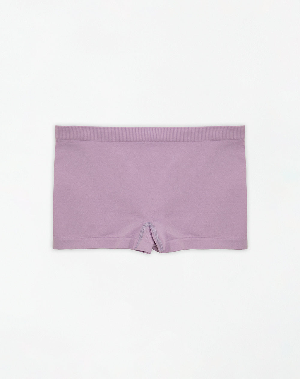 Panty boxer en seamless tiro medio lila