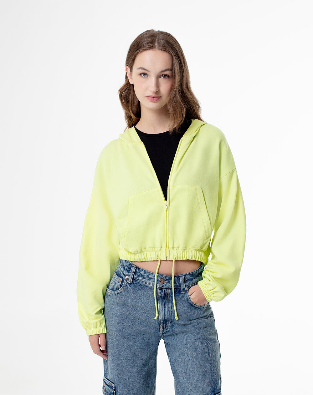 Buzo relaxed fit verde