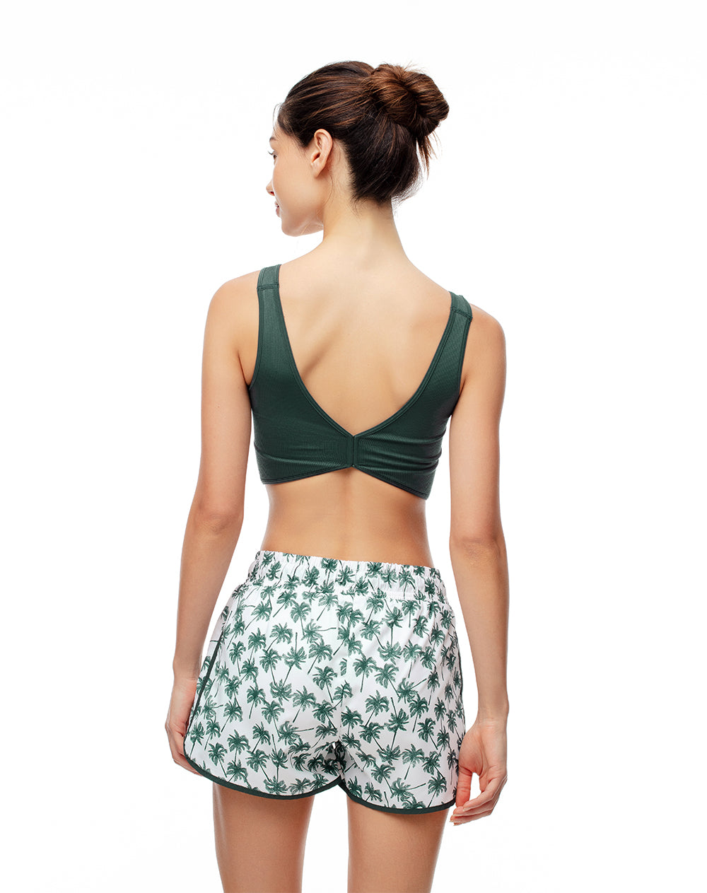 Short pantaloneta habano estampado