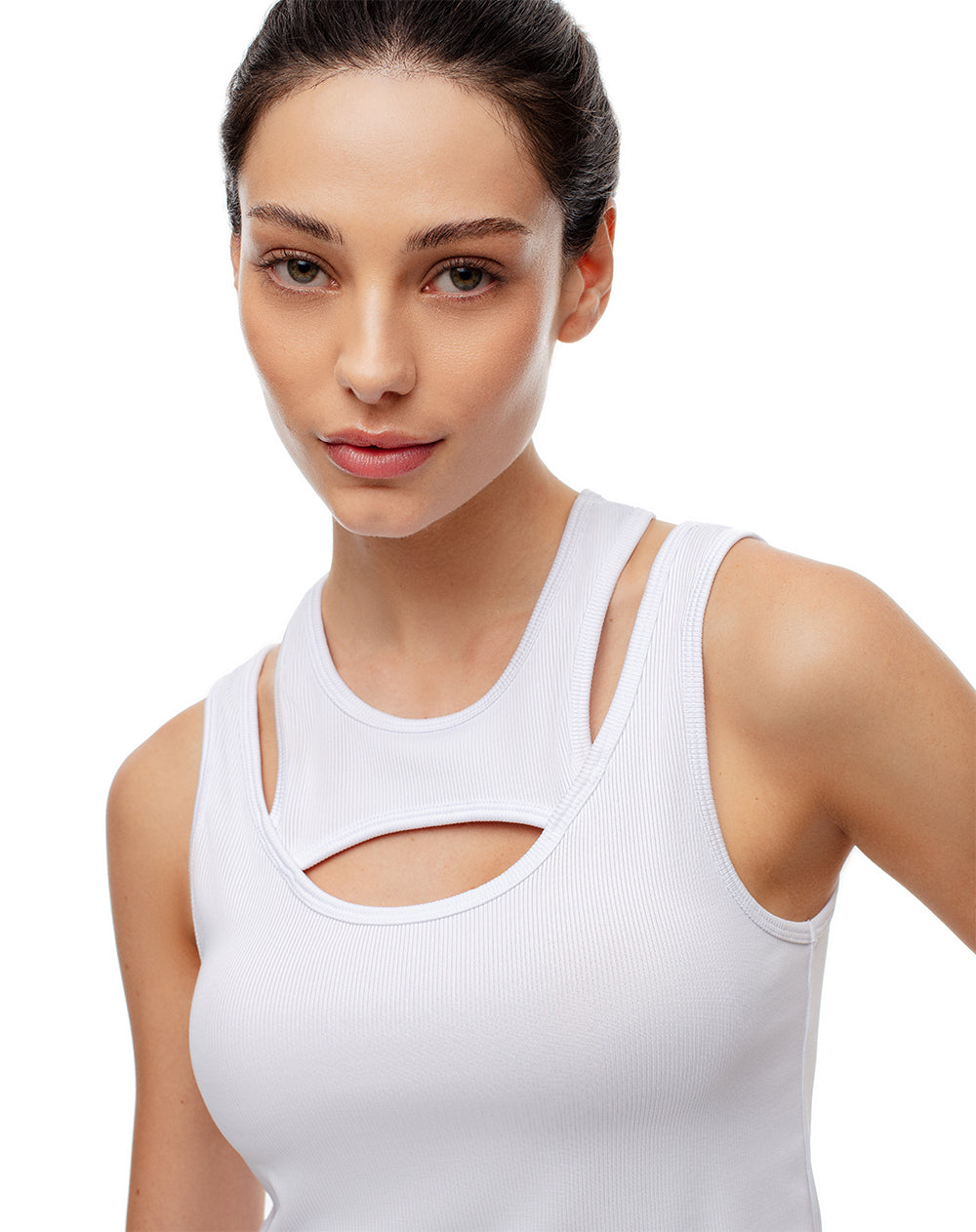 Camiseta regular fit blanca