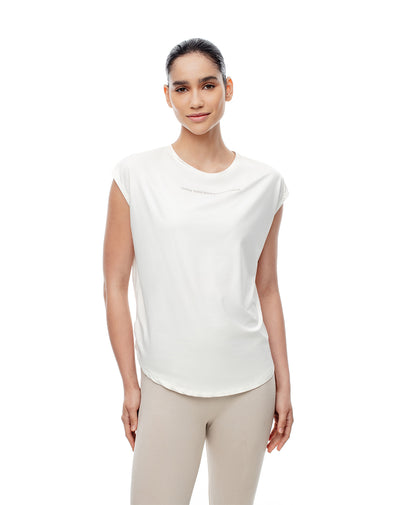 Camiseta Lozu regular fit blanca