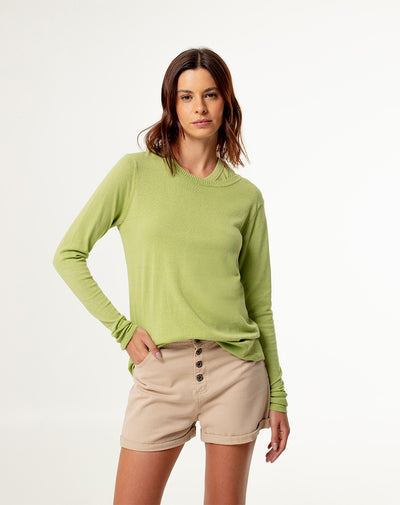 Buzo regular fit verde