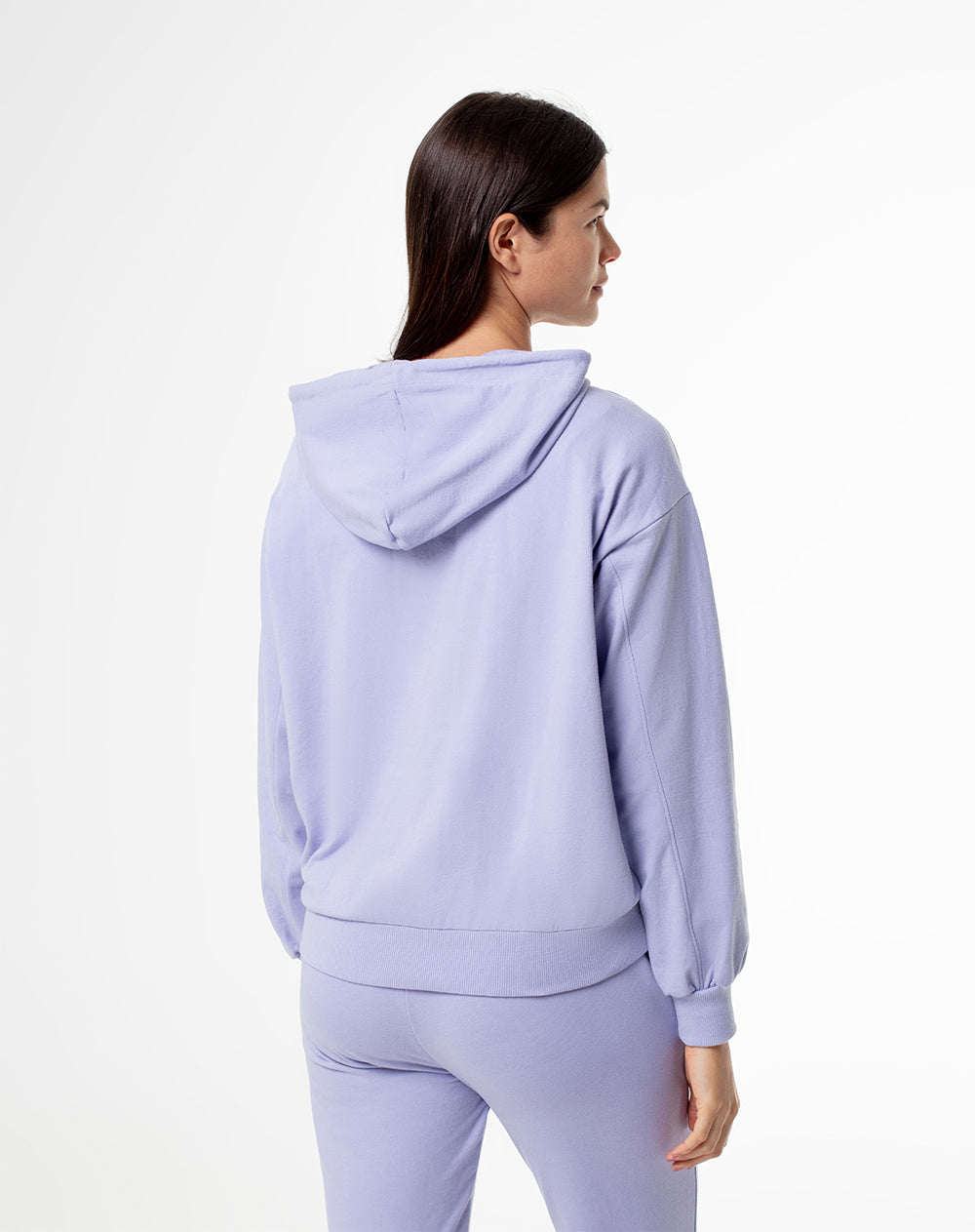 Buzo relaxed fit lavanda