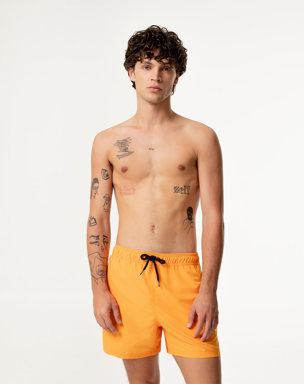 Pantaloneta naranja