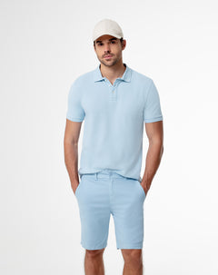 Bermuda Mikelzy Mikelzy regular fit en drill azul