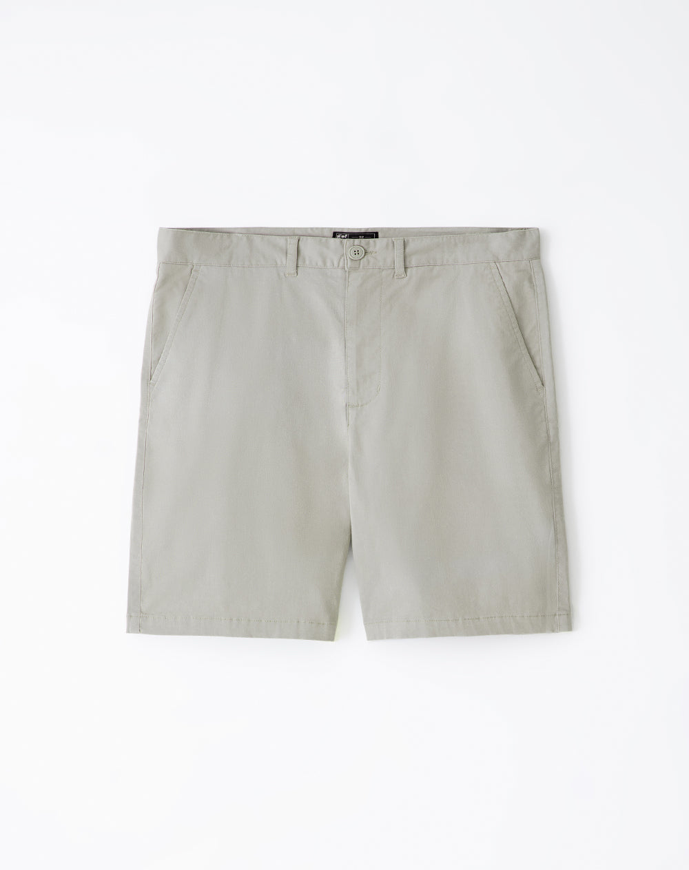 Bermuda regular fit en drill taupe