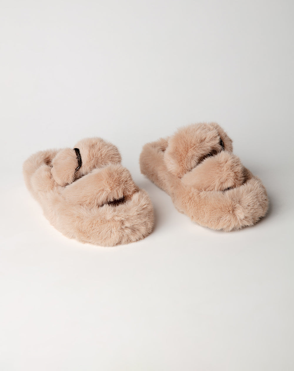 Zapatos pantufla beige