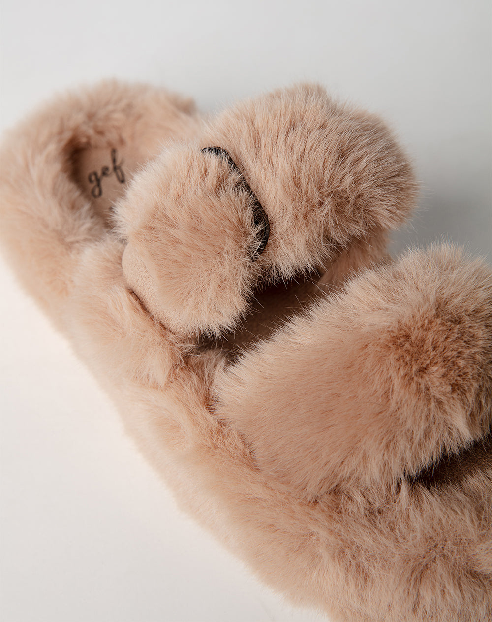 Zapatos pantufla beige