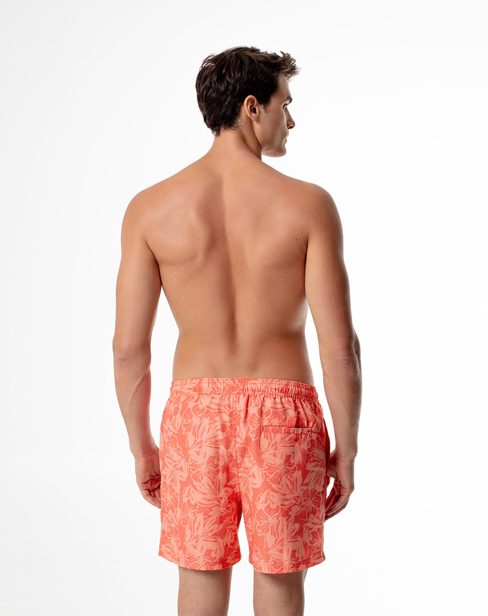 Pantaloneta coral estampado