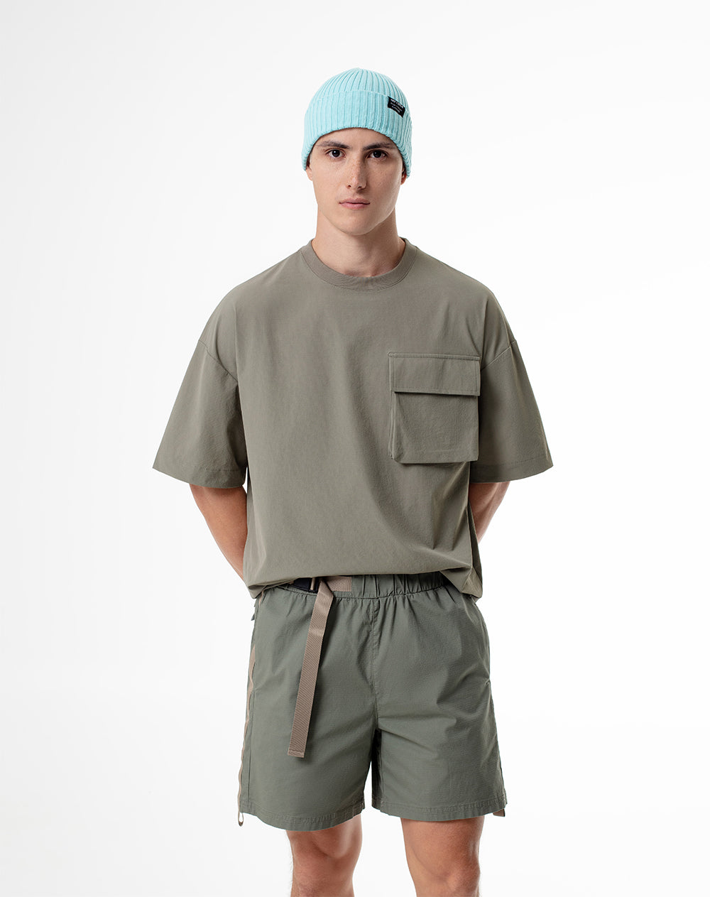 Bermuda regular fit verde