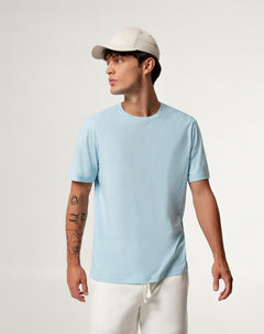 Camiseta Pijo Pijo slim fit manga corta azul