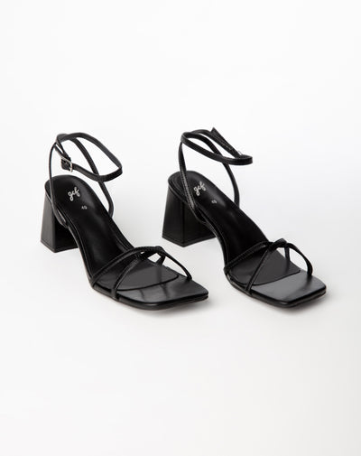 Sandalias negras