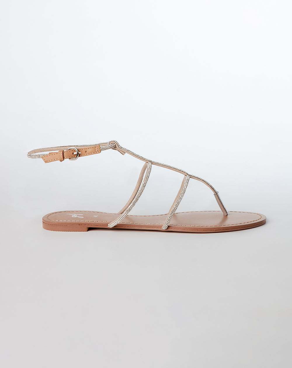 Sandalias plateado