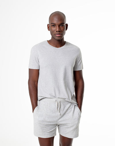 Bermuda Vivant Vivant regular fit gris jaspeada