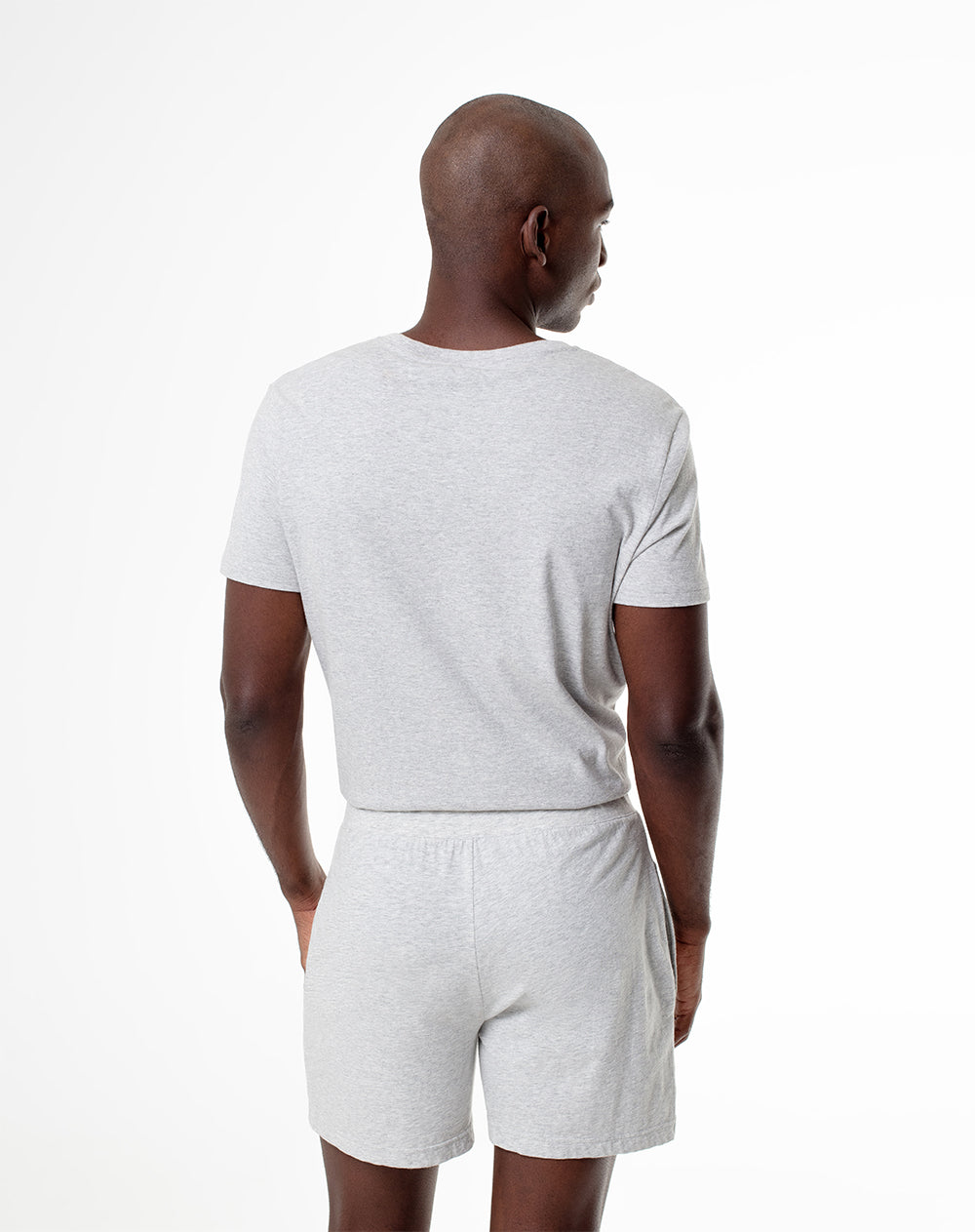 Bermuda Vivant Vivant regular fit gris jaspeada