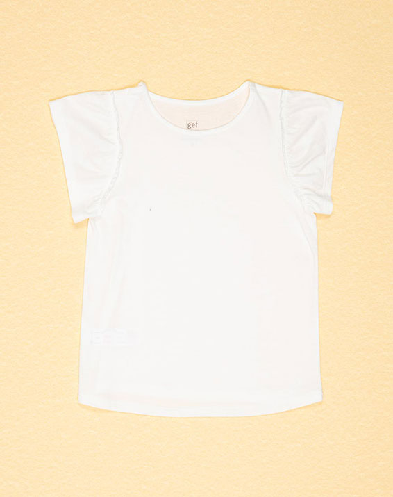 Camiseta Blanca Nina