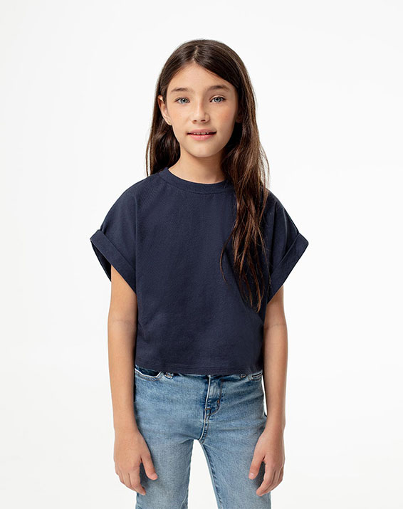 Camiseta Azul Para Niña - Compra Online Camiseta Azul Para Niña en