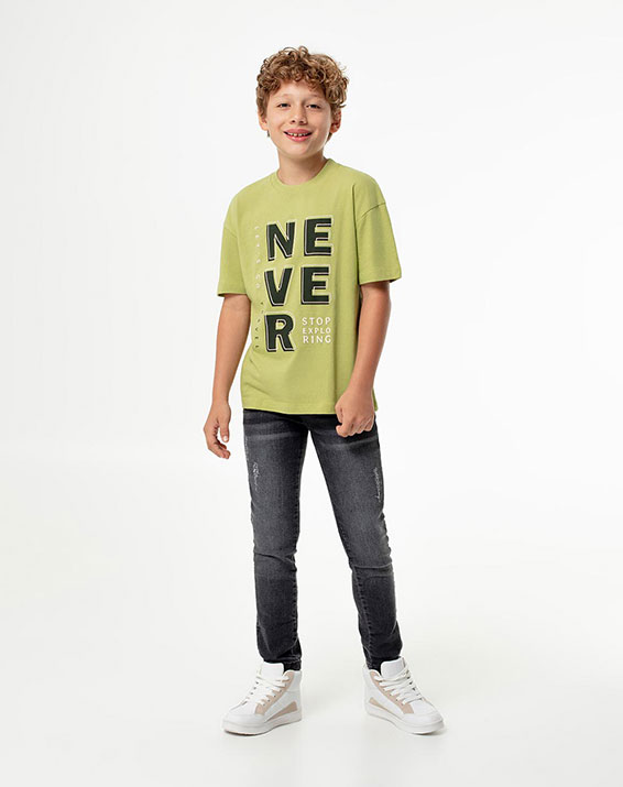 Camisetas Estampadas Para Niño - Comprar Camiseta Estampada