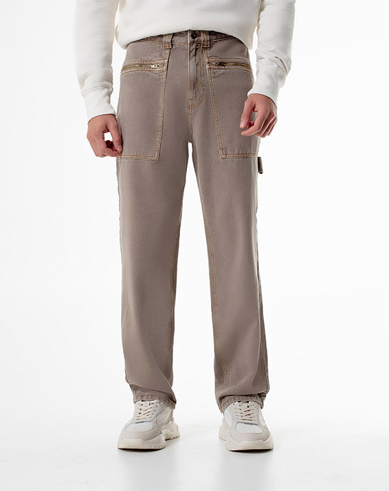 Pantalones Beige de Hombre, Nueva Colección Online